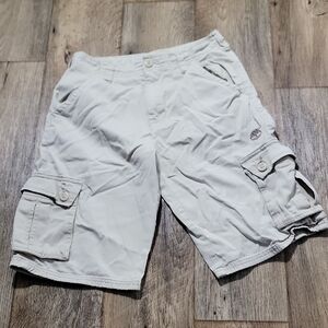Timberland Light Gray Cargo Shorts